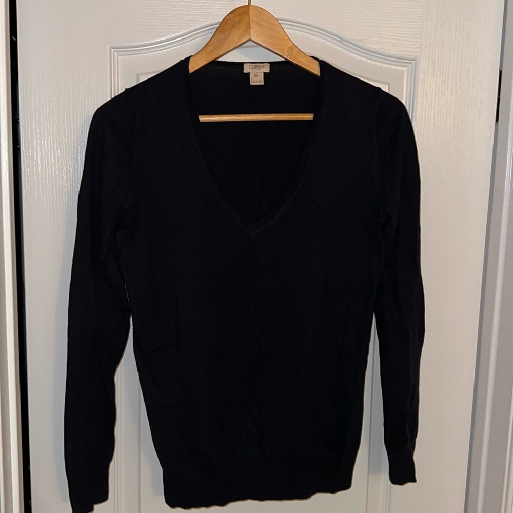 Beautiful black JCrew sweater